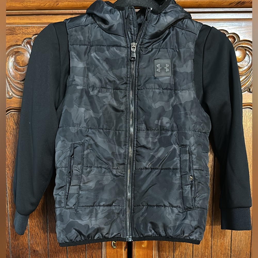 Under Armour Charcoal Camo Jacket